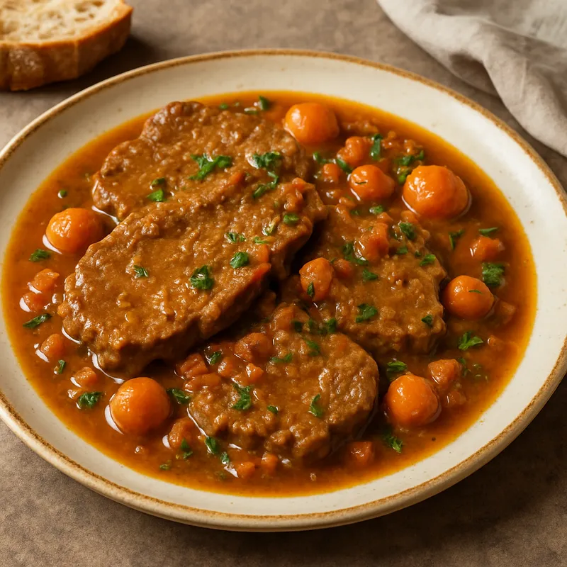 Fricando (Katalanisches Kalbsragout)