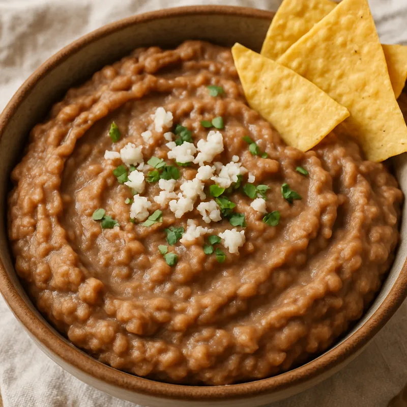 Frijoles Refritos (Gebratene Bohnen)