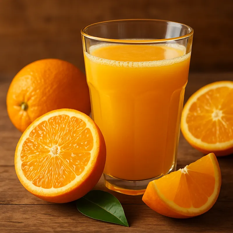Frisch gepresster Orangensaft