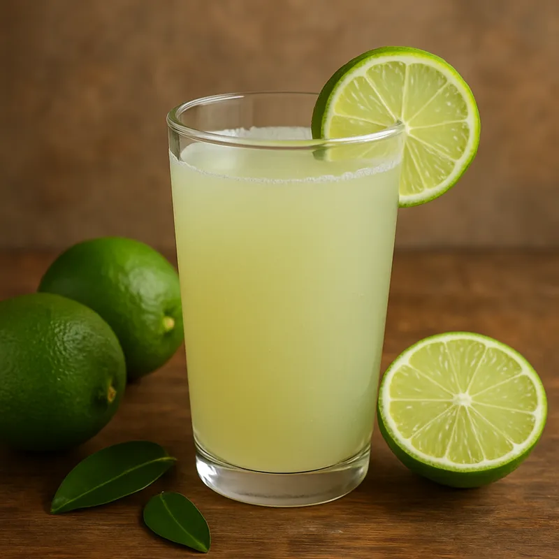 Frischer Limettensaft Nam Manao