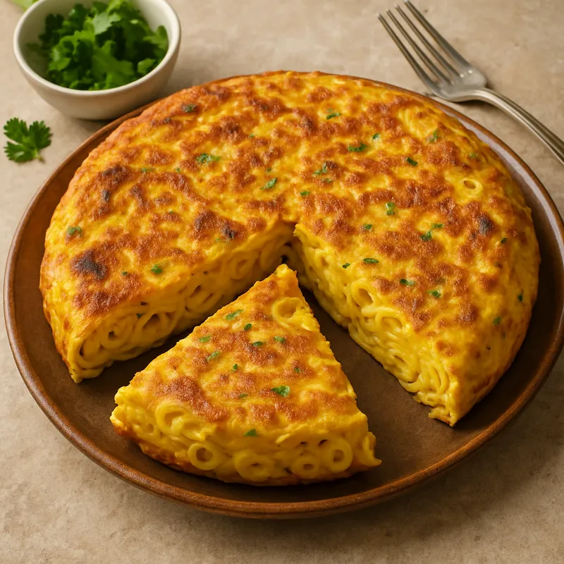 Frittata Di Maccheroni (Makkaroni-Omelett)