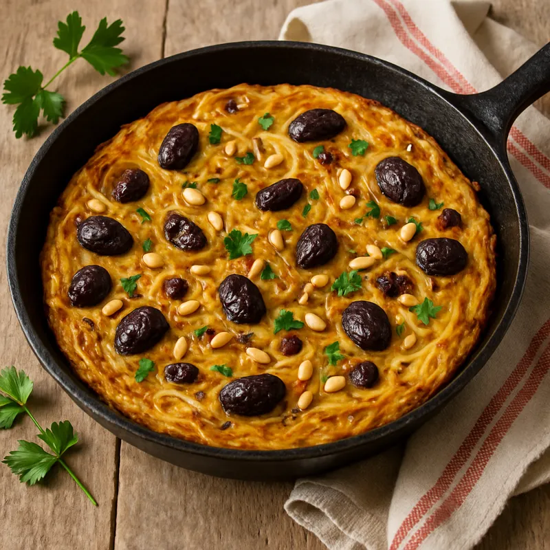 Frittata Di Scammaro (Neapolitanische Fastenfrittata)