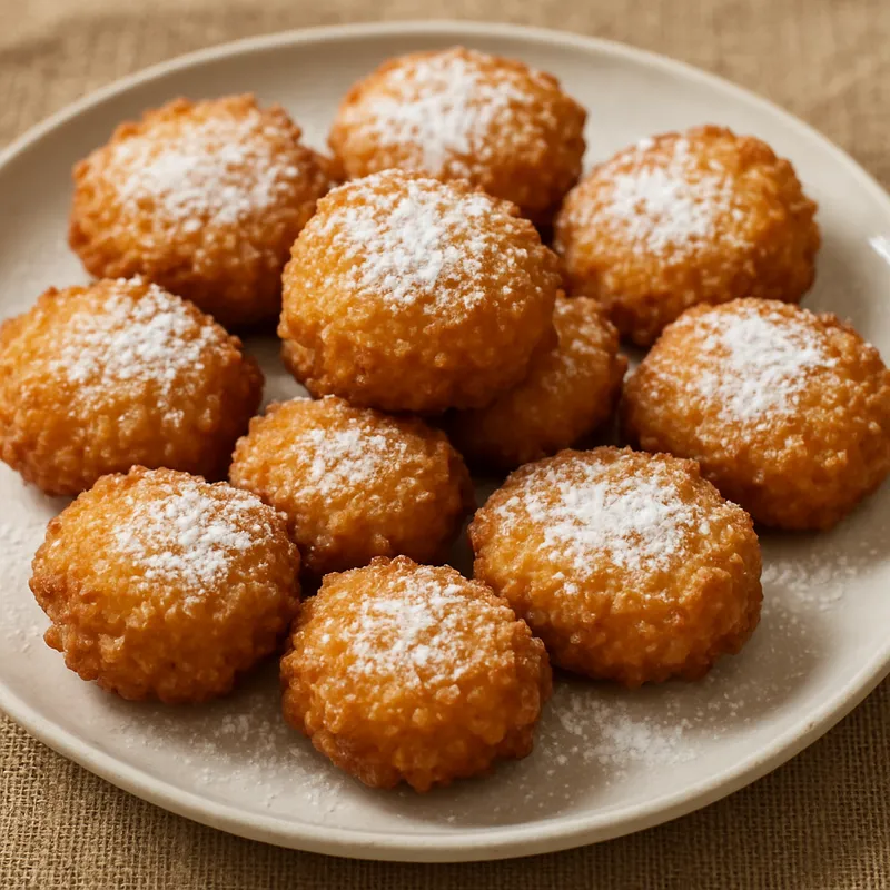 Frittelle Di Riso (Italienische Reisküchle)