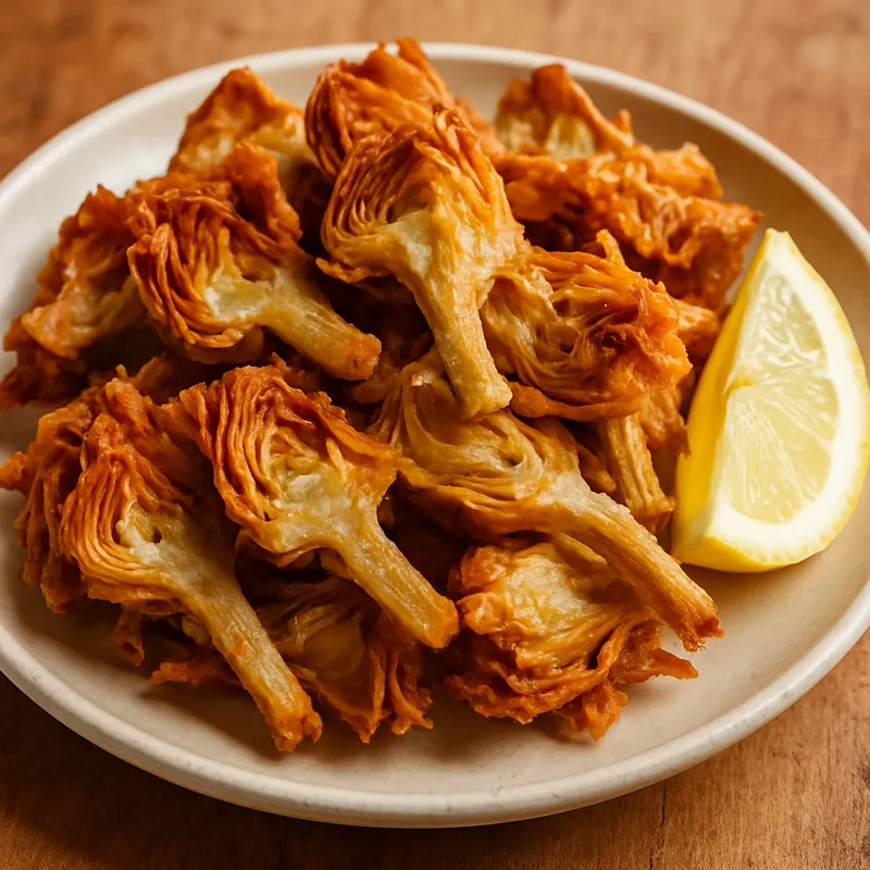 Frittierte Artischocken
