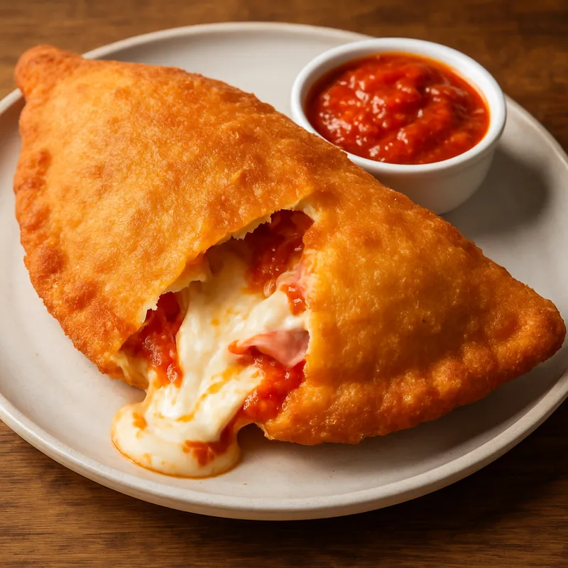 Frittierte Calzone