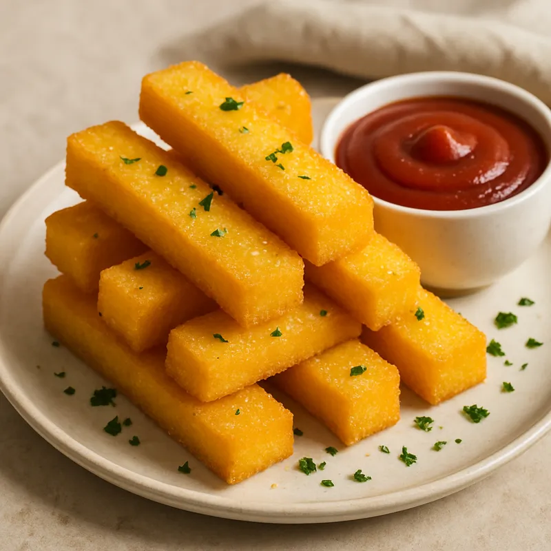 Frittierte Polenta-Sticks