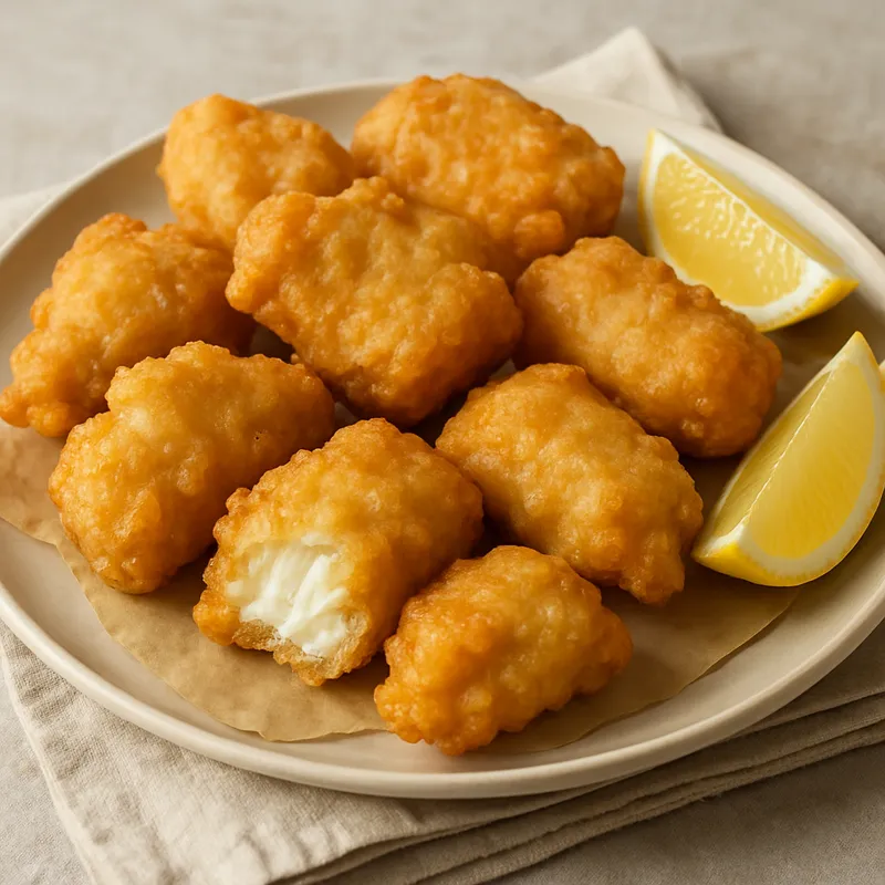 Frittierter Baccalà (Frittierter Salzkabeljau)