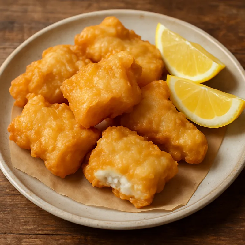 Frittierter Baccalà (Frittierter Salzkabeljau)