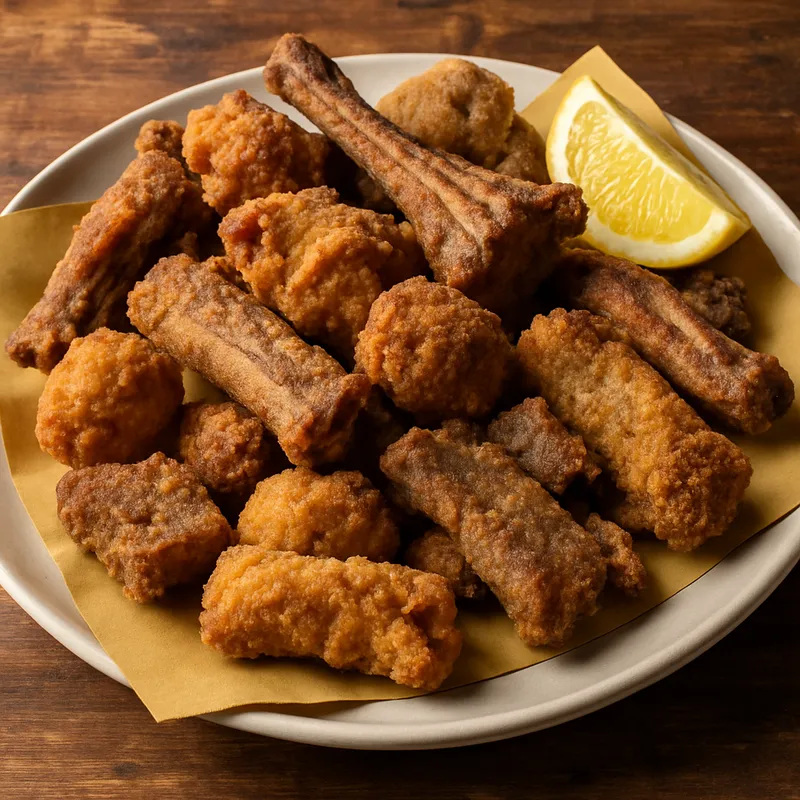 Fritto Misto di Carne (Gemischtes Frittiertes Fleisch)