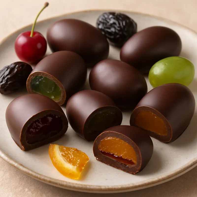 Frutas De Aragon (Schokoladenfrüchte)