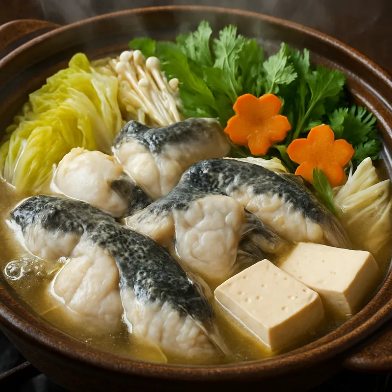 Fugu Chiri (Kugelfisch-Eintopf)