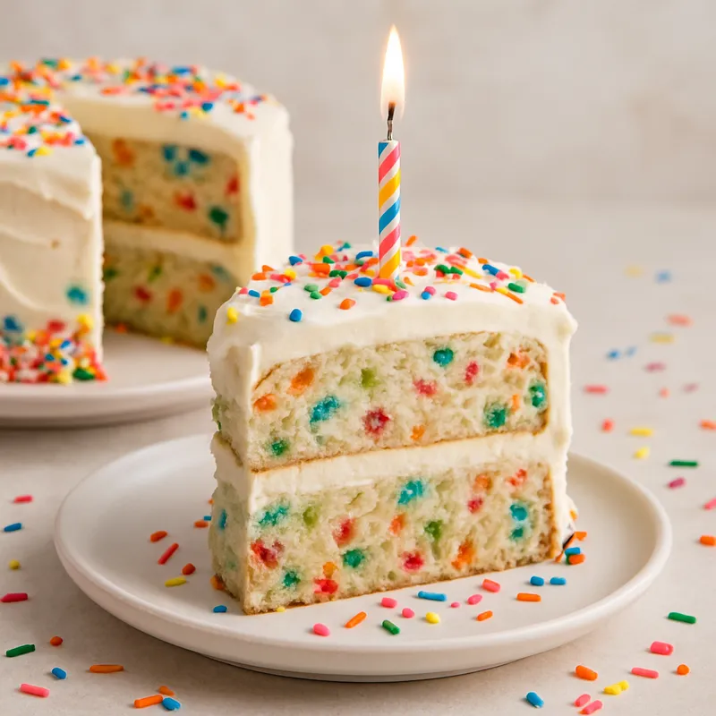 Funfetti Geburtstagskuchen