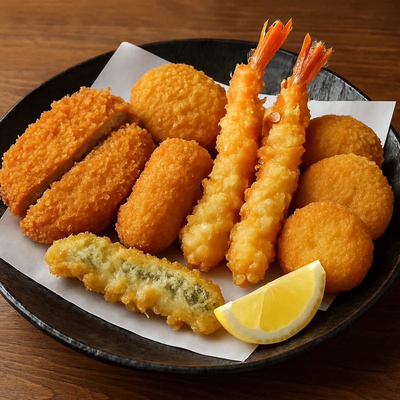 Furai Moriawase (Gemischte Frittierplatte)