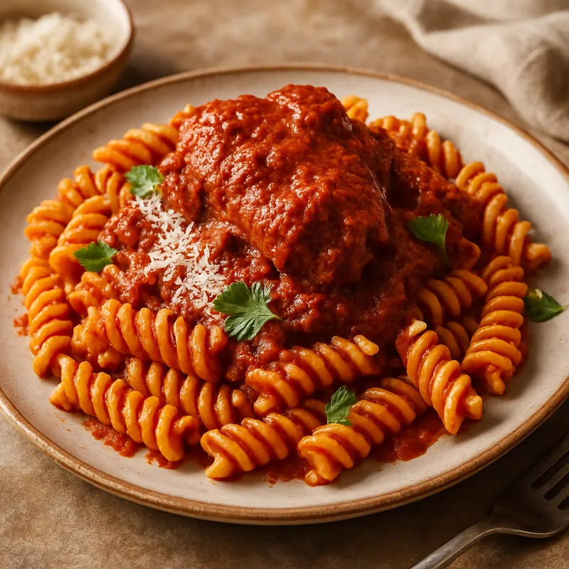 Fusilli mit neapolitanischem Ragù