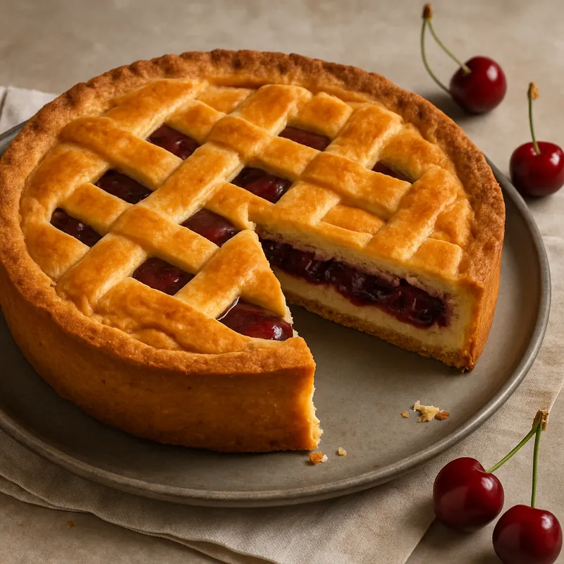 Gâteau Vasco (Baskischer Kirschkuchen)