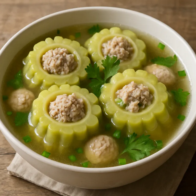 Gaeng Jued Mara (Bittere-Melonen-Suppe)