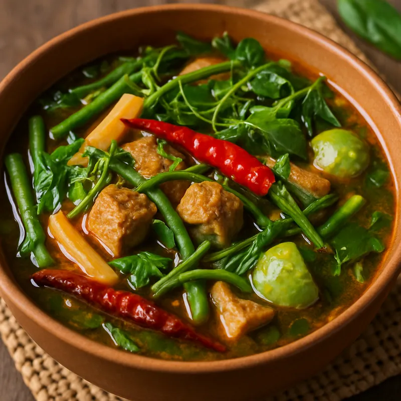 Gaeng Khae (Nordthailändisches Kräutercurry)