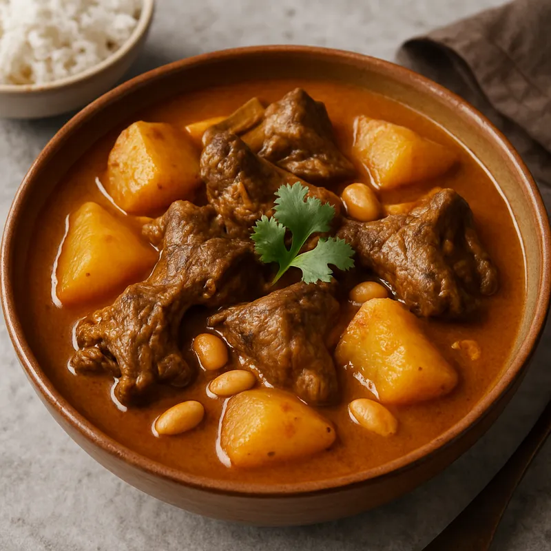 Gaeng Massaman Gae (Lamm-Massaman-Curry)
