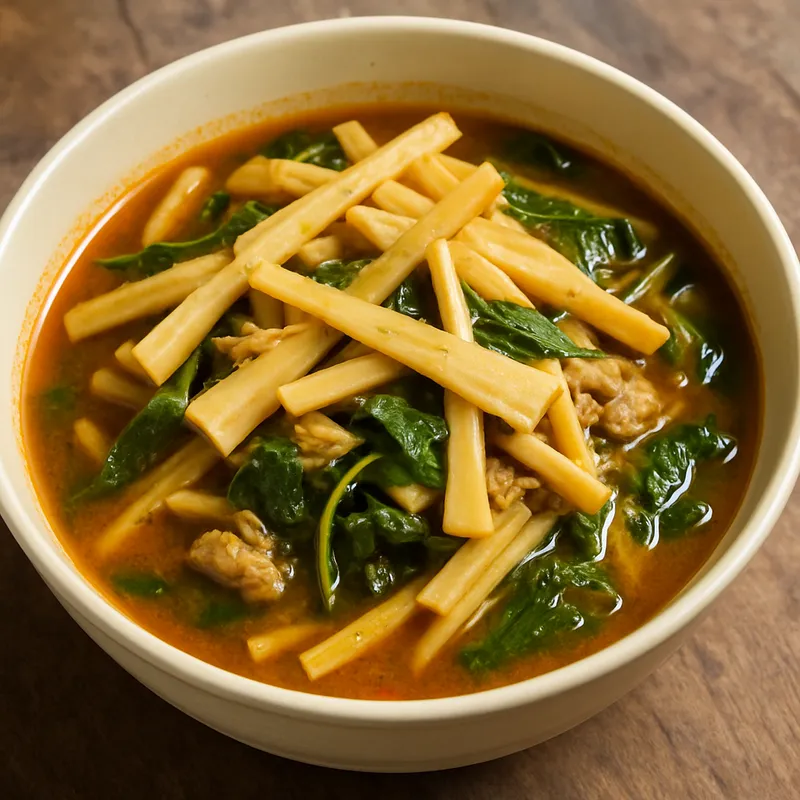 Gaeng nor Mai (Isan Bambussprossen-Curry)