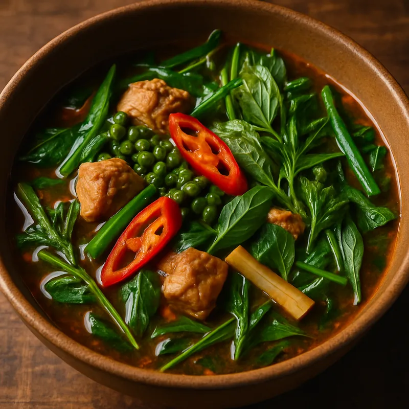 Gaeng Pa (Dschungel-Curry mit Wildkräutern)