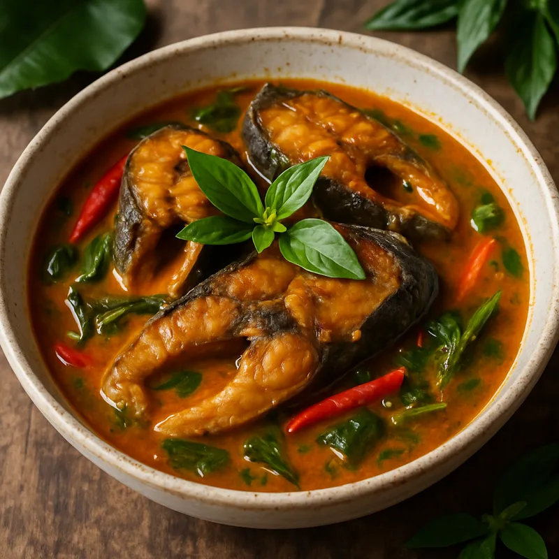 Gaeng Pla Duk (Welscurry nach Isan-Art)