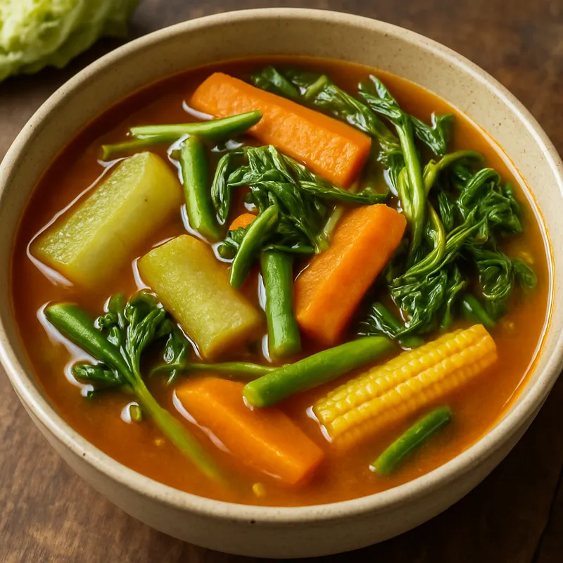 Gaeng Som (Saure Curry mit Gemüse)