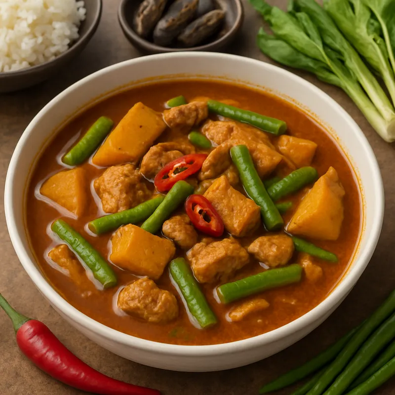 Gaeng Tai Pla (Südthailändisches fermentiertes Fischcurry)