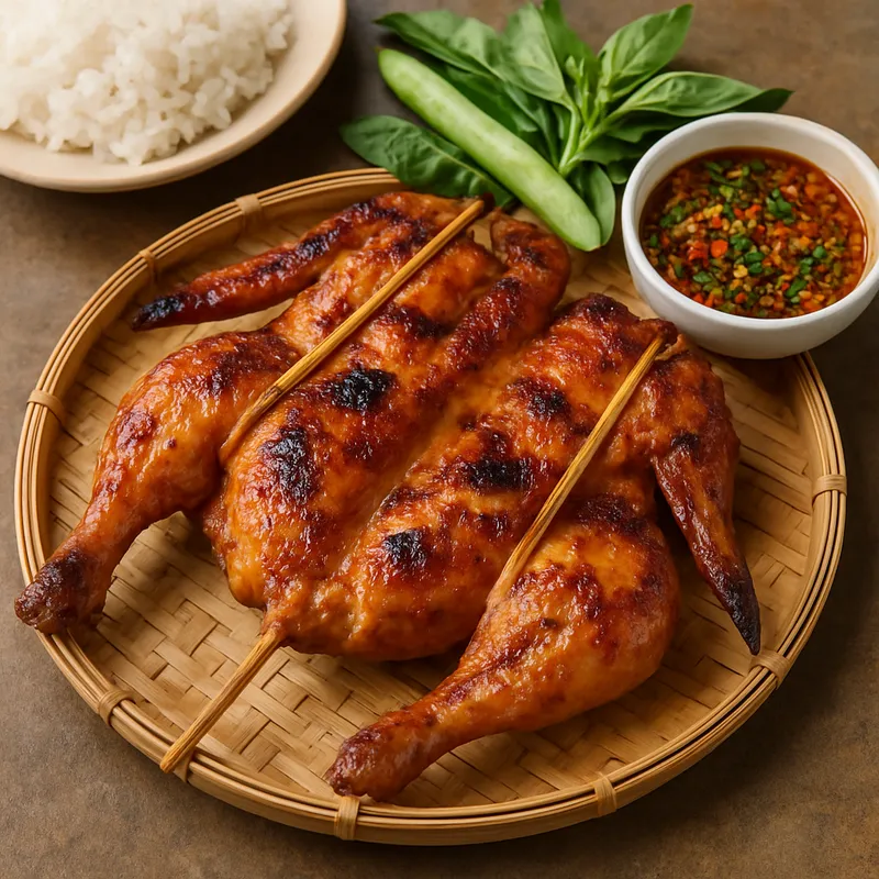 Gai Baan Tod (Thailändisches Dorfhähnchen)