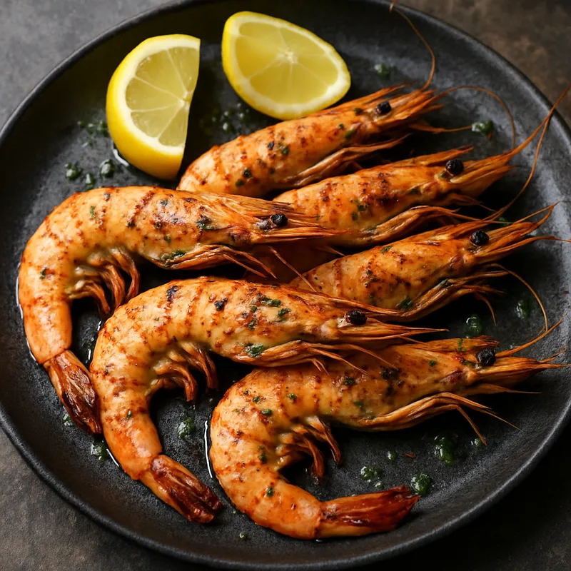 Gambas a la Plancha (Gegrillte Garnelen)