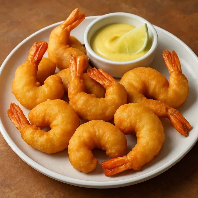 Gambas Con Gabardina (Garnelen im Bierteig)