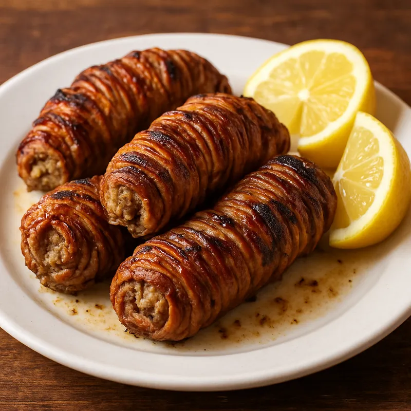 Gardoumba (Gegrillte Lammgedärme)