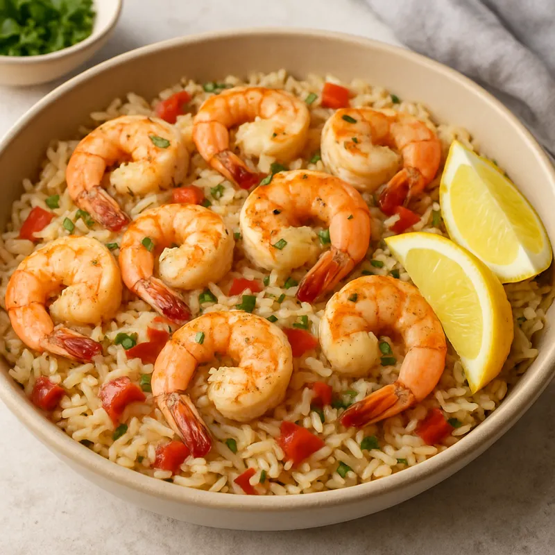 Garides Pilafi (Garnelen-Pilaw)