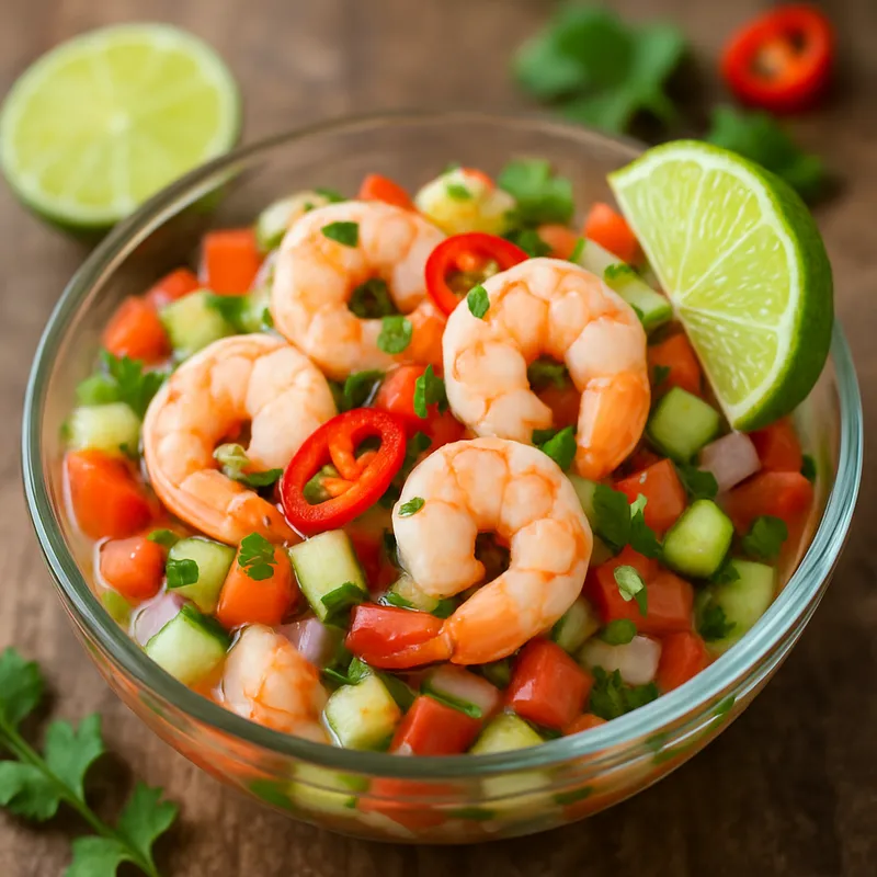 Garnelen-Ceviche