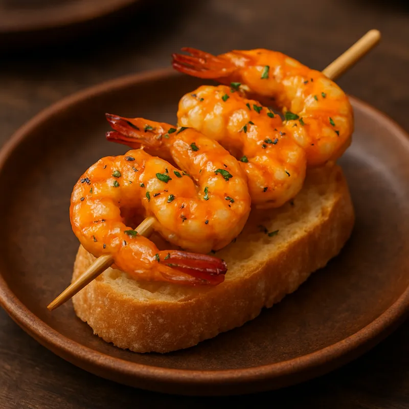 Garnelen-Pintxo (Pincho de Gambas)
