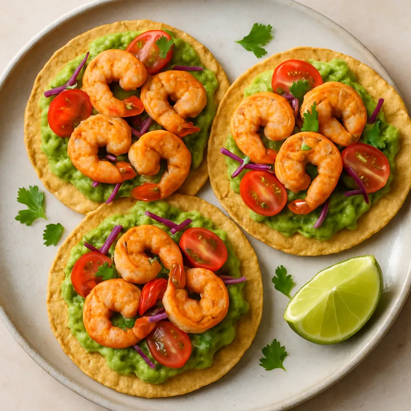 Garnelen-Tostadas