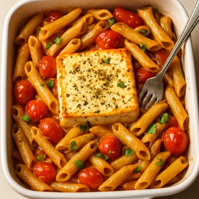 Gebackene Feta-Pasta