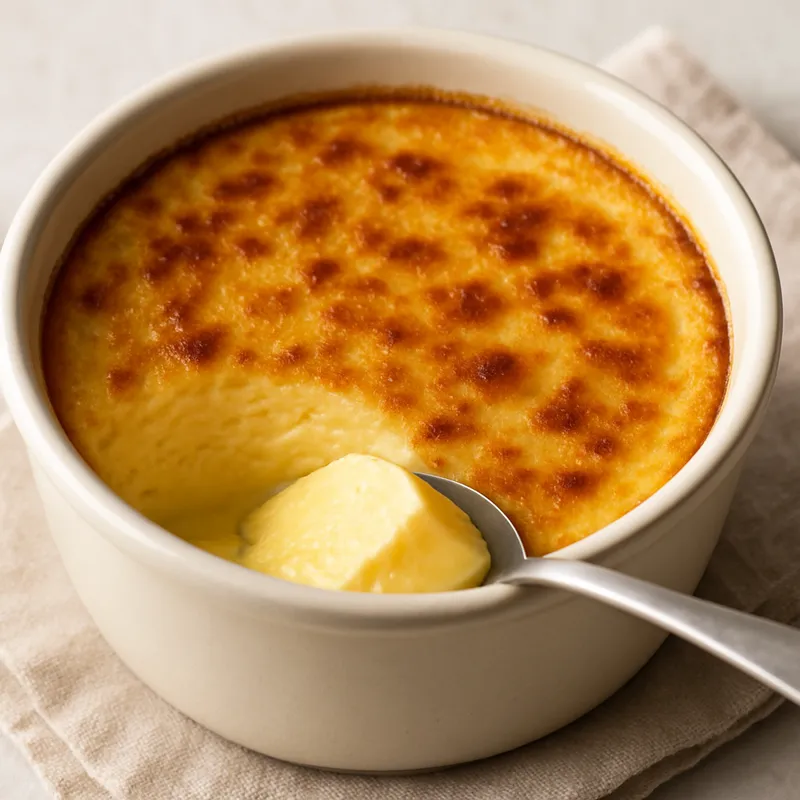 Gebackener Eierpudding