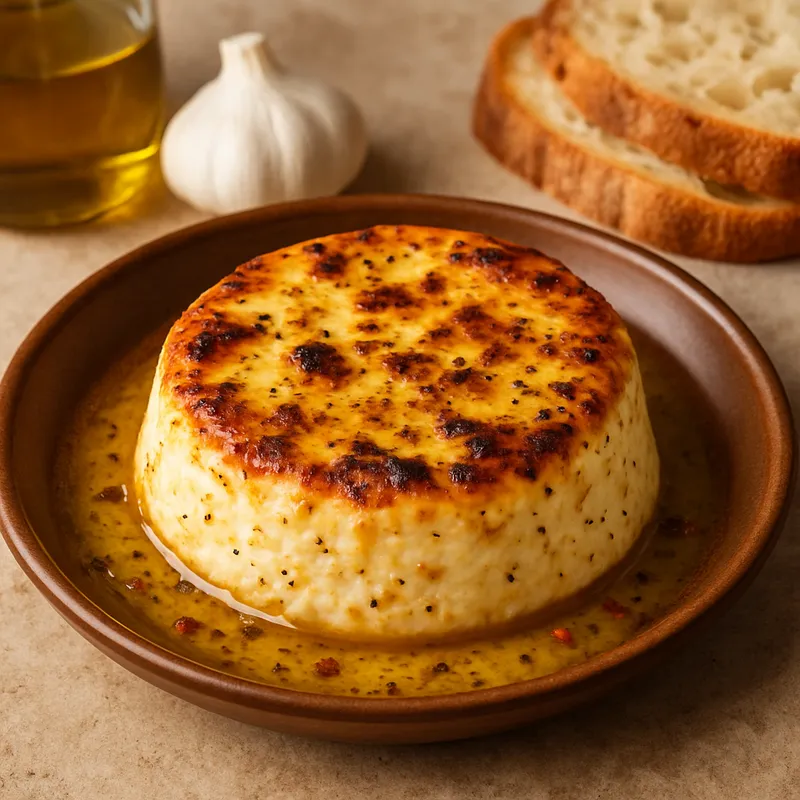 Gebackener Ricotta auf portugiesische Art