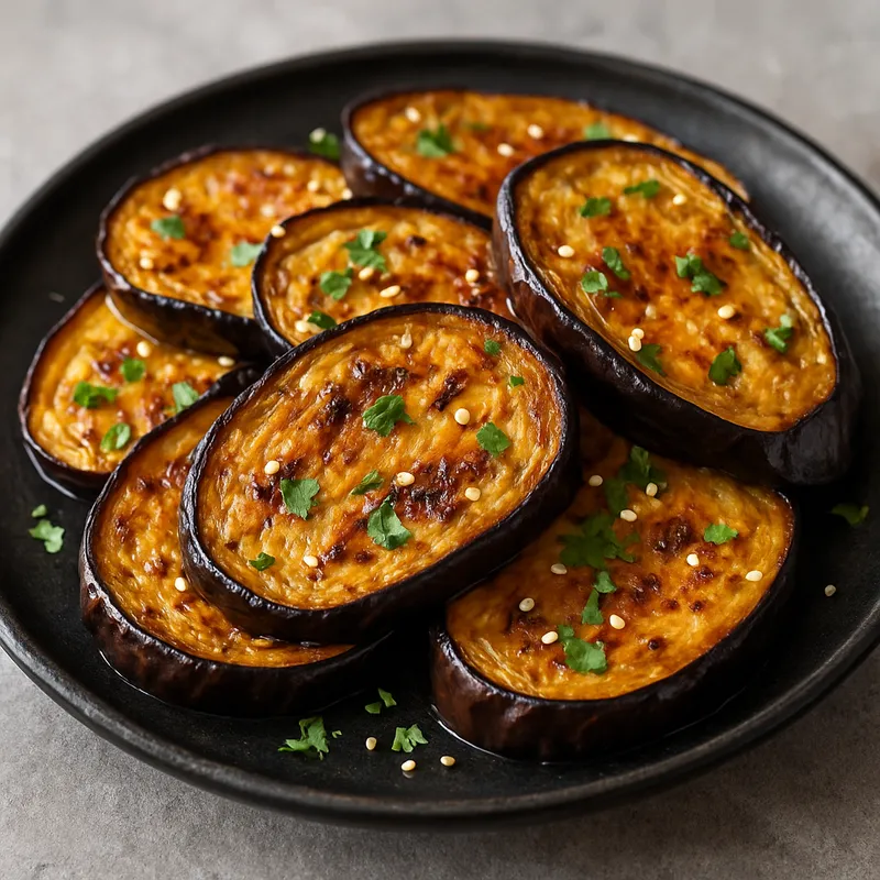 Gebratene Aubergine