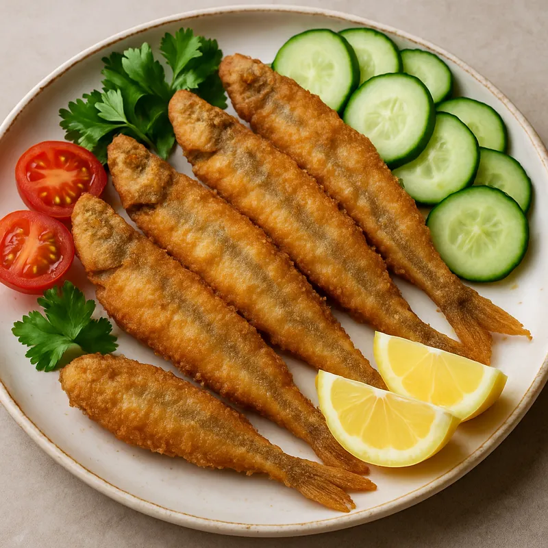 Gebratener Wittling (Mezgit Tava)