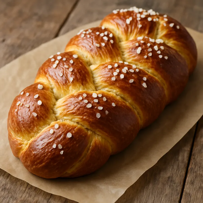 Geflochtene Brioche