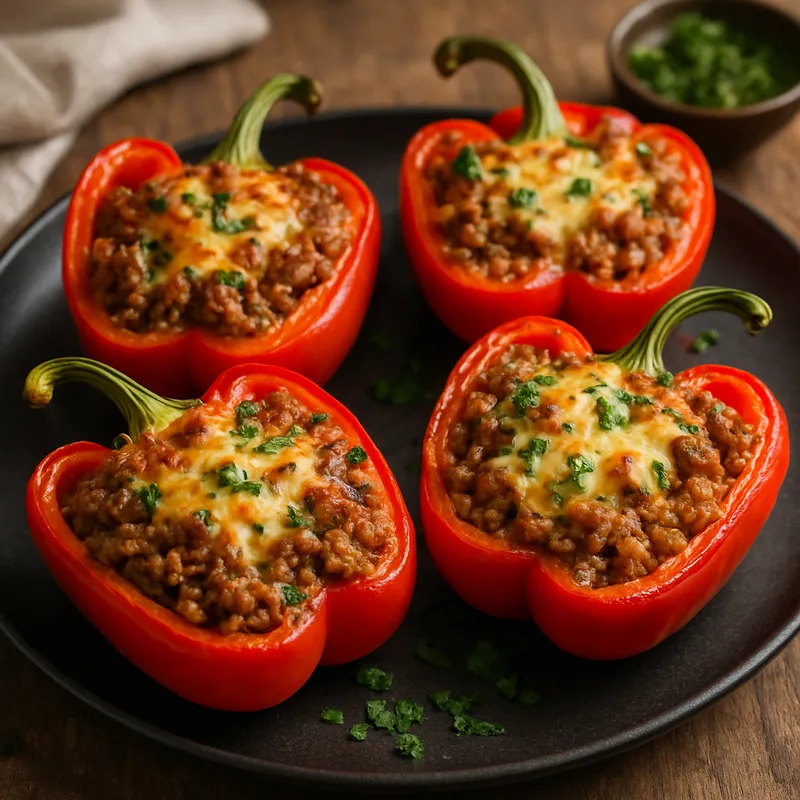 Gefüllte Paprika