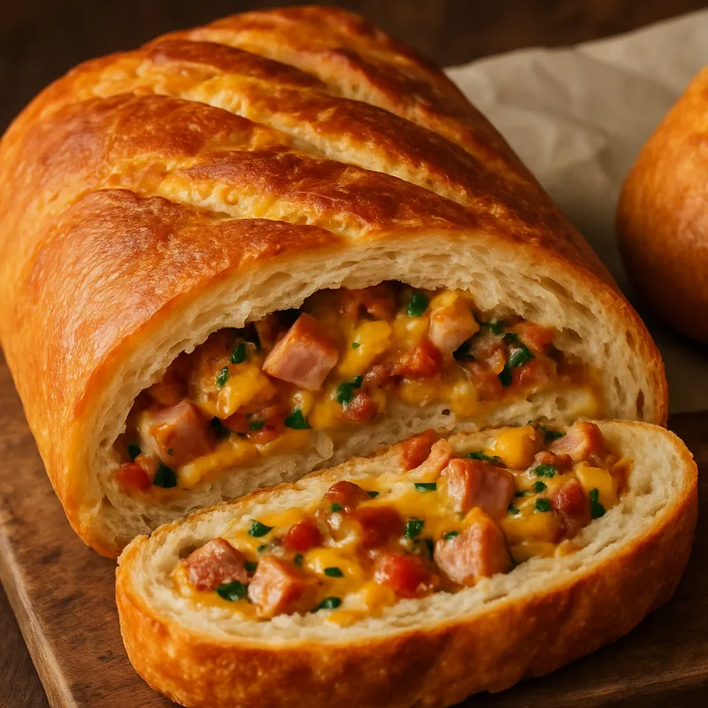 Gefülltes Brot