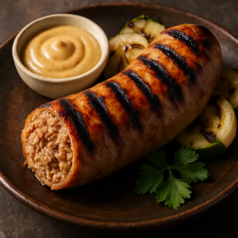 Gegrillte Andouillette-Wurst