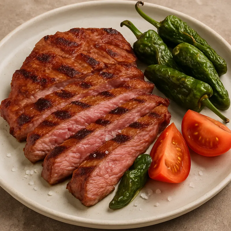 Gegrillte iberische Schweineschulter (Presa Ibérica a la Plancha)