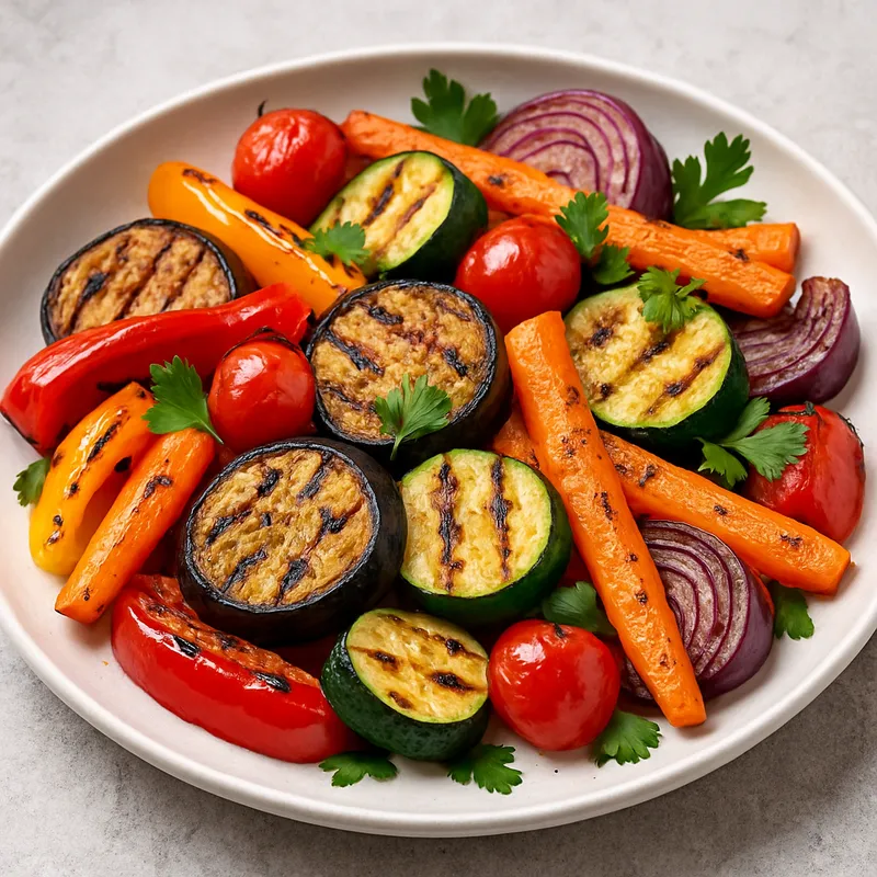 Gegrillter Gemüsesalat