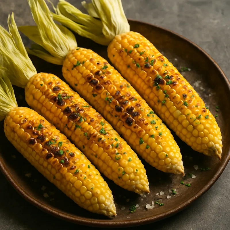 Gegrillter Maiskolben