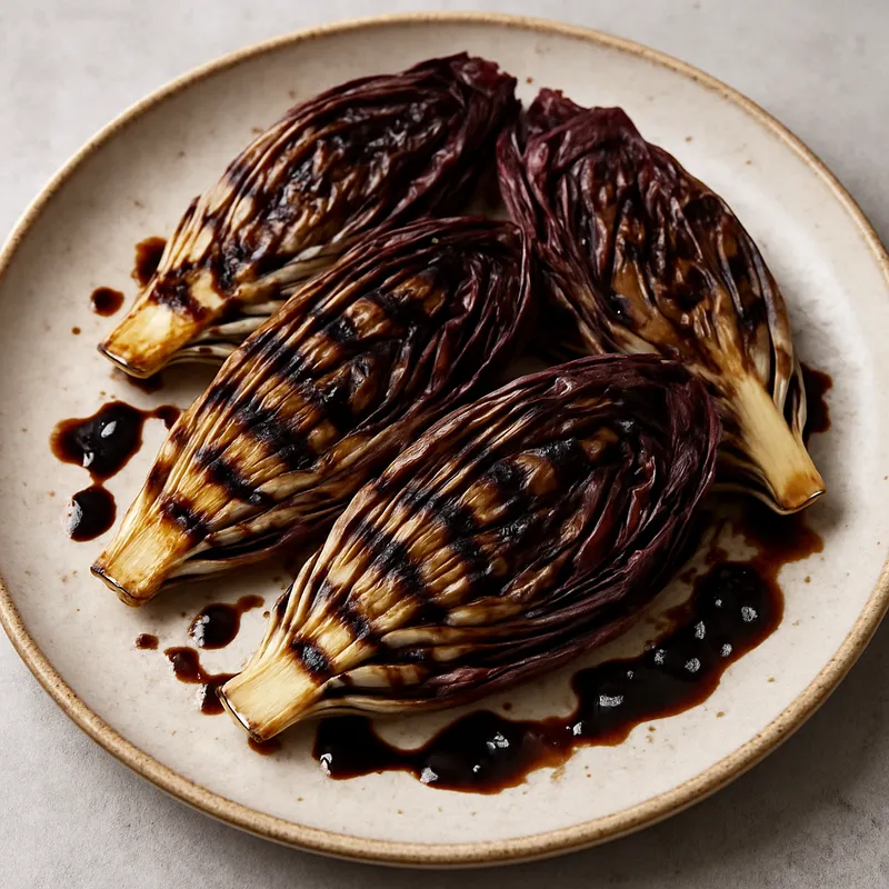 Gegrillter Radicchio mit Balsamico