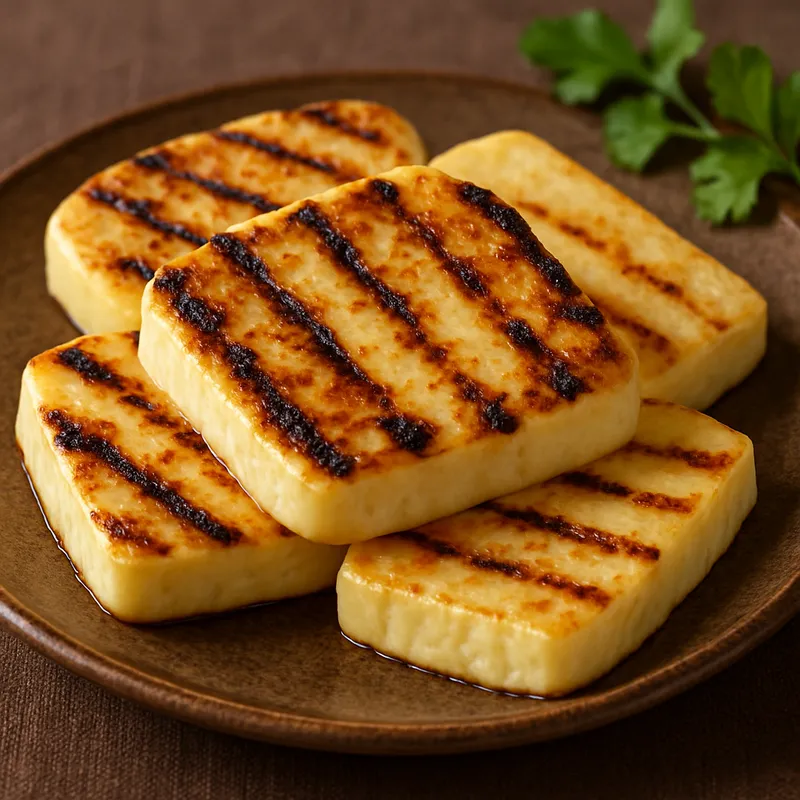 Gegrillter São-Jorge-Käse
