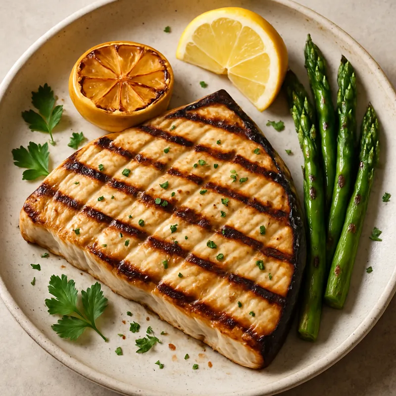 Gegrillter Schwertfisch